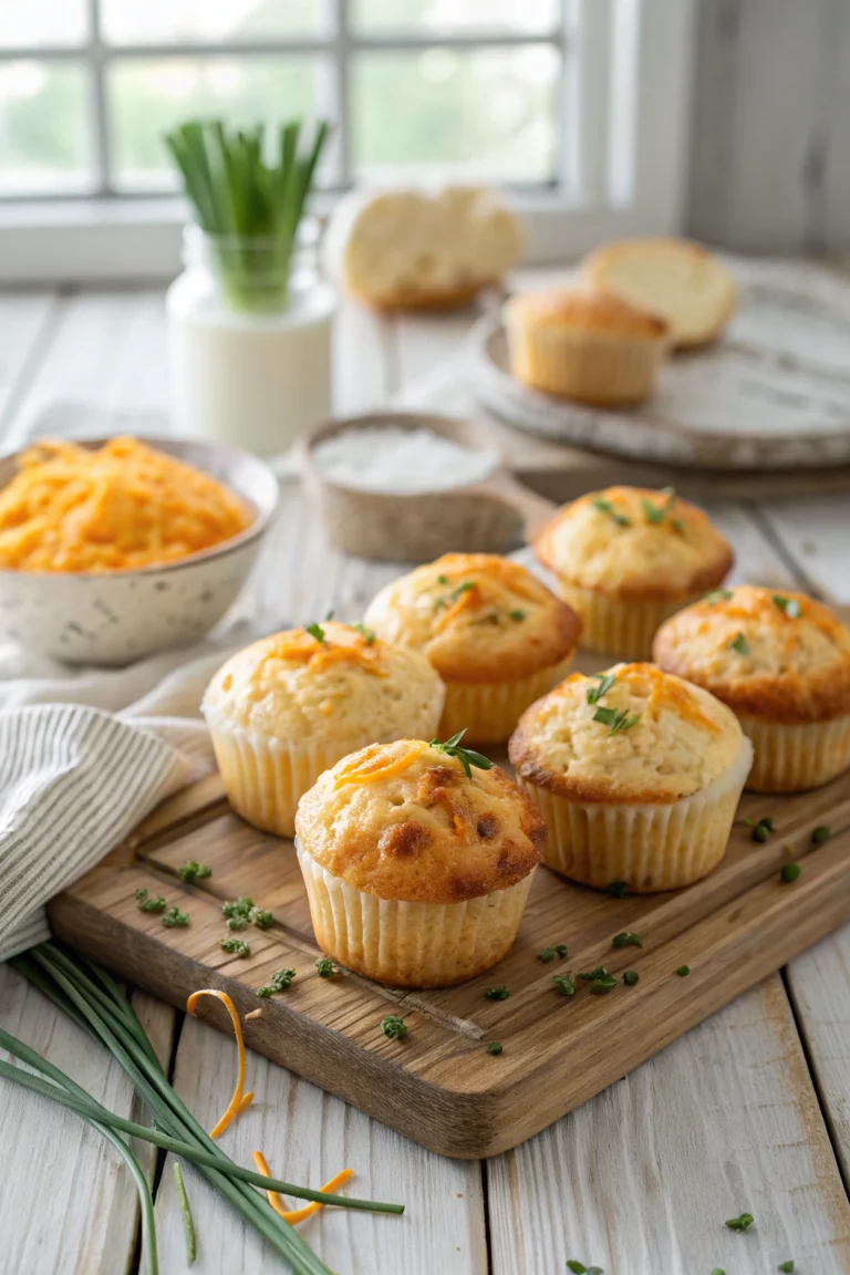 Golden brown cottage cheese muffins in a muffin tin, ready to enjoy